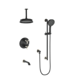 Vogt Zehn 3-Way Shower Trim Kit with 6-Inch Ceiling Arm Shower Kit Trim TM.ZX.320.316 - Image 7