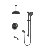 Vogt Zehn 3-Way Shower Trim Kit with 6-Inch Ceiling Arm Shower Kit Trim TM.ZX.320.316 - Image 7