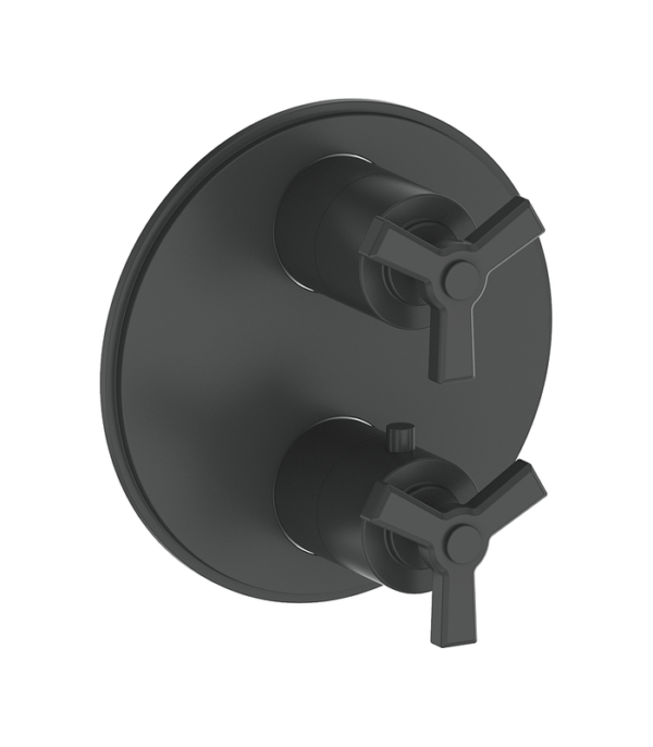 Vogt Zehn 3-Way Shower Trim Kit with 6-Inch Ceiling Arm Shower Kit Trim TM.ZX.320.316 - Image 2