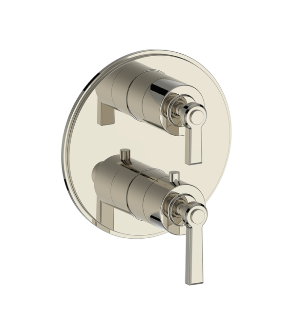 Vogt Zehn 3-Way Shower Trim Kit with 6-Inch Ceiling Arm Shower Kit Trim TM.ZX.320.316 - Image 3