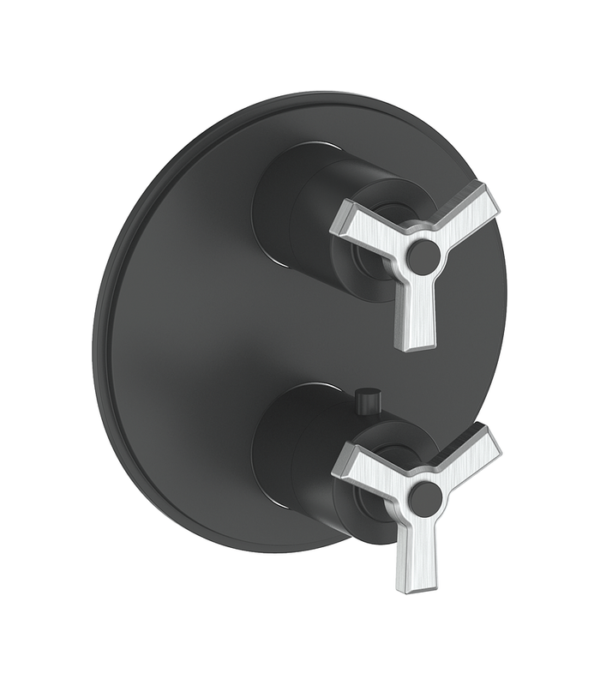 Vogt Zehn 3-Way Shower Trim Kit with 6-Inch Ceiling Arm Shower Kit Trim TM.ZX.320.316 - Image 6