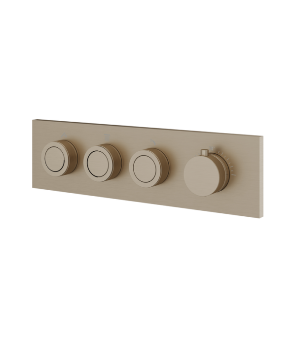 Aquabrass TOUCH 3-Way Shower Trim  TO3WBBC - Image 2