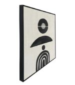 Bain Signature Transient Harmony 36x48-Inch Hand-Painted Canvas Painting Black Frame - Image 4