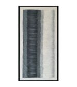 Bain Signature Evolving Spaces 30x60-Inch Hand-Painted Canvas Painting Black Wood Frame - Image 3