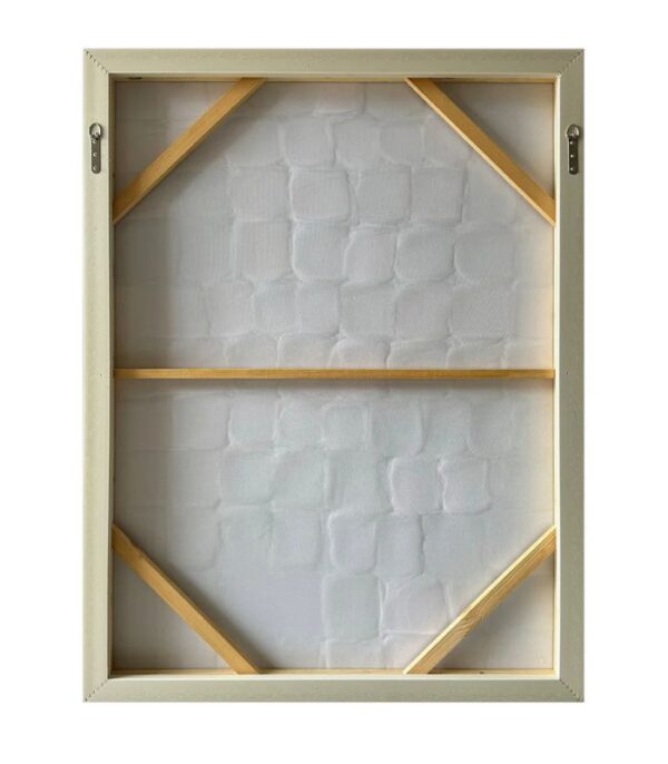 Bain Signature Essence of Form 36x48 Inch Hand Painted Wall Art Brown Wood WA167-364 - Image 3