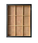 Bain Signature Infinite Flow 36x48 Inch Hand Painted Wall Art Black Wood WA171-3648 - Image 3