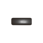 Zitta 13.375 x 4.375-Inch Rectangular Bathtub Pillow Black AB00017
