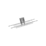Zitta 37.5 x 5.75-Inch Bathtub Caddy Polished Stainless Steel AB00132
