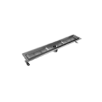 Zitta Flange Edge 66-Inch Linear Shower Drain Stainless Steel AD6604CLZ16