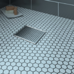 Zitta A1 Square Shower Drain Grate 6 x 6-Inch Stainless Steel Multiple Finishes