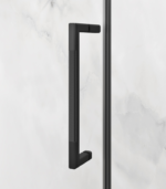 Zitta Alta 48 x 32-Inch Shower Door Black Clear Glass DL14800ASTC71 - Image 3
