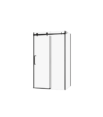 Zitta Alta 48 x 32-Inch Shower Door Black Clear Glass DL14800ASTC71 - Image 2