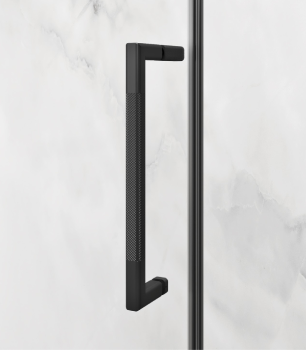 Zitta Alta 60 x 32-Inch Shower Door Matte Black Clear Glass DL16000ASTC71 - Image 3