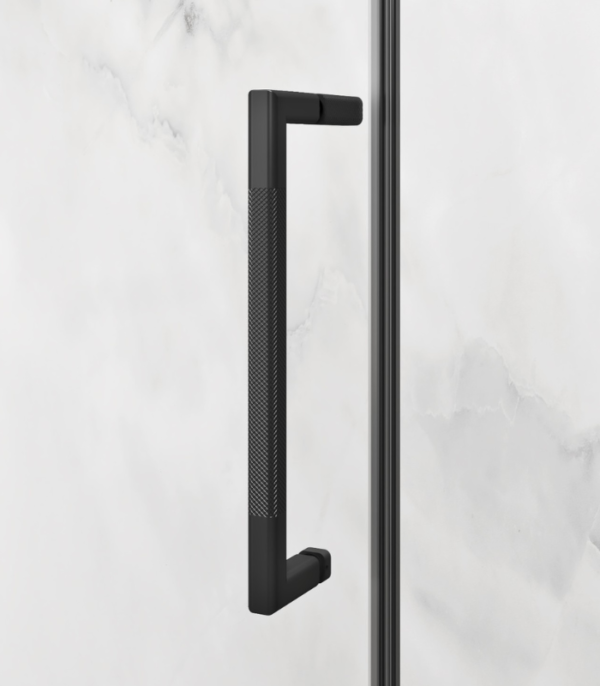 Zitta Alta 60 x 32-Inch Shower Door Matte Black Clear Glass DL16000WSTC71 - Image 3