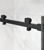 Zitta Alta 60 x 32-Inch Shower Door Matte Black Clear Glass DL16000WSTC71 - Image 4