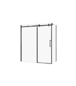 Zitta Alta 72 x 32-Inch Shower Door Matte Black Clear Glass DL17200ASTC71 - Image 2