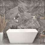 Zitta Artesio+ 59 3/4 x 31 5/8 x 22 7/8-Inch Acrylic Freestanding Bathtub Matte White Left Drain