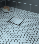 Zitta B1 Square Shower Drain Grate 6 x 6-Inch Stainless Steel Multiple Finishes - Image 7