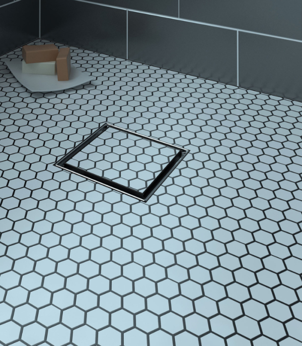 Zitta B1 Square Shower Drain Grate 6 x 6-Inch Stainless Steel Multiple Finishes - Image 5