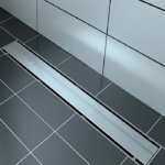 Zitta B1 Liner 24-Inch Reversible Linear Shower Drain Stainless Steel Multiple Finishes