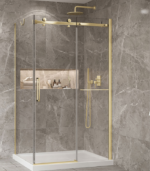 Zitta Bellini Right Wall Left Door Return Shower Door 48 x 32-Inch