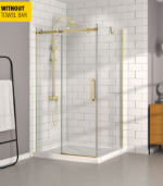 Zitta Bellini Right Door Return Panel Sliding Shower Door 48 x 36-Inch - Image 4