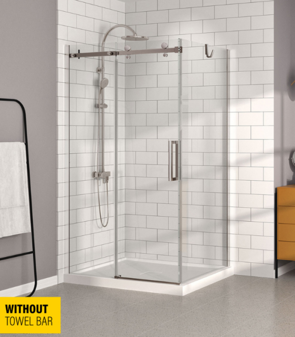 Zitta Bellini Right Door Return Panel Sliding Shower Door 48 x 36-Inch - Image 6