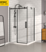 Zitta Bellini Right Door Return Panel Sliding Shower Door 48 x 36-Inch - Image 8