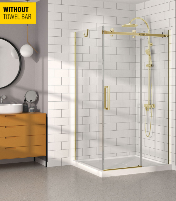 Zitta Bellini Right Wall Left Door Return Shower Door 48 x 42-Inch - Image 5