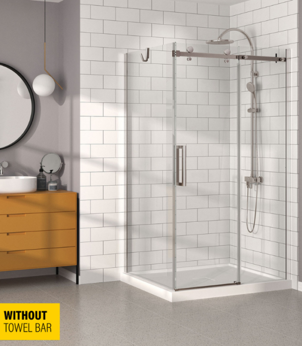 Zitta Bellini Right Wall Left Door Return Shower Door 48 x 42-Inch - Image 4