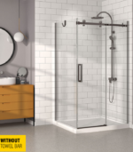 Zitta Bellini Right Wall Left Door Return Shower Door 48 x 42-Inch - Image 6
