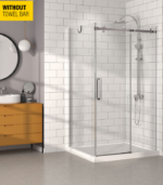Zitta Bellini Right Wall Left Door Return Shower Door 48 x 42-Inch - Image 7
