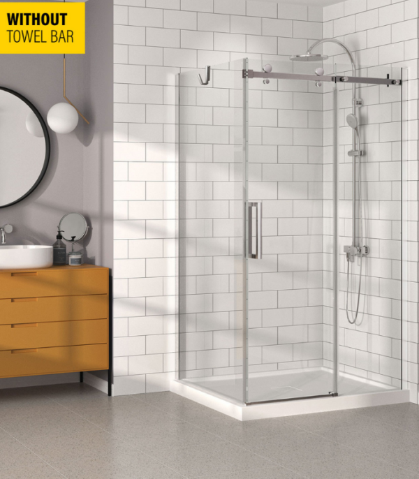 Zitta Bellini Right Wall Left Door Return Shower Door 48 x 42-Inch - Image 7