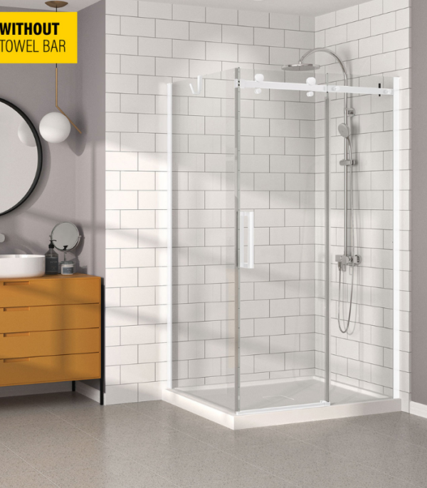 Zitta Bellini Right Wall Left Door Return Shower Door 48 x 42-Inch - Image 8