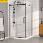 Zitta Bellini Right Door Return Shower Enclosure 48 x 42-Inch
