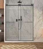 Zitta Bellini 2.0 Alcove Bypass Double Sliding Shower Door 60-Inch - Image 6