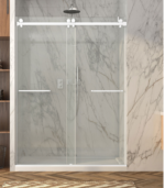 Zitta Bellini 2.0 Alcove Bypass Double Sliding Shower Door 60-Inch