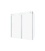 Zitta Bellini Left Door Corner Bathtub Door 60 x 32-Inch - Image 3