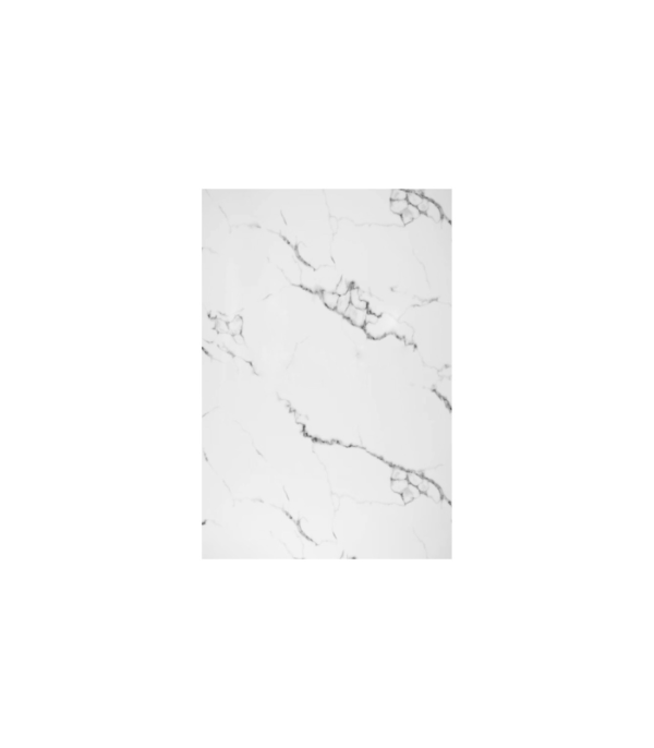 Zitta Bianzo 36 x 76-Inch Aluminum Wall White Marble M36763A02ZM - Image 2