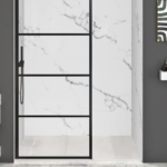 Zitta Bianzo 36 x 96-Inch Aluminum Wall White Marble M36963A02ZM