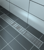 Linear Shower Drain 54-Inch Stainless Steel Linear Pattern