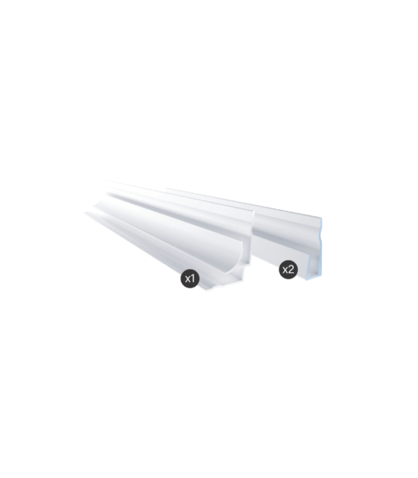 Zitta Aluminum Corner Finishing Kit Multiple Finishes - Image 3