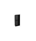 Zitta Collection 24 x 12-Inch Stainless Steel Shower Niche Brushed Matte Black - Image 2