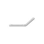 Zitta Collection 60cm 24-Inch Right 135° Grab Bar Chrome AS00512