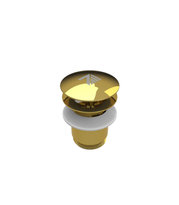 Zitta Collection Bathtub Drain 24K Gold ACC00010 - Image 2