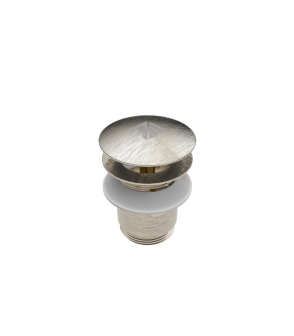 Zitta Collection Bathtub Drain Brushed Nickel ACC00009 - Image 3