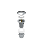 Zitta Collection Bathtub Drain Chrome ACC00008 - Image 3