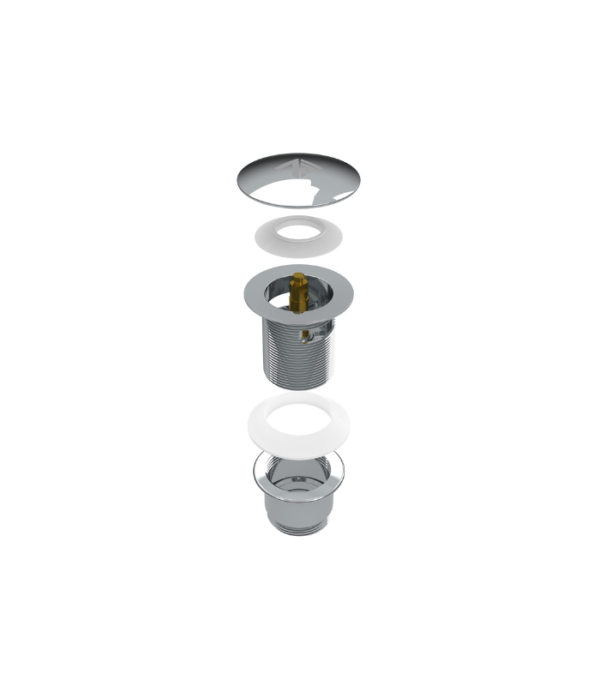 Zitta Collection Bathtub Drain Chrome ACC00008 - Image 3