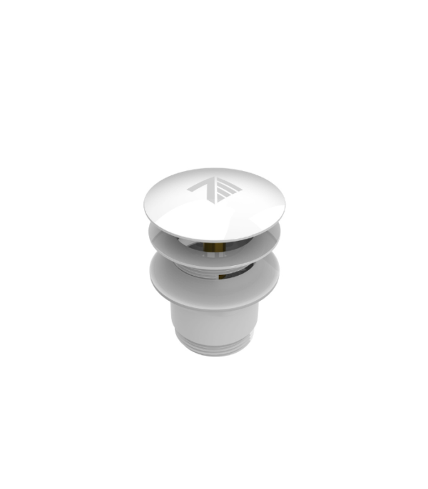 Zitta Collection Bathtub Drain Glossy White ACC00016 - Image 3
