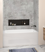 Zitta Grezio 36 x 76-Inch Aluminum Wall Concrete Imitation M36763A01ZM